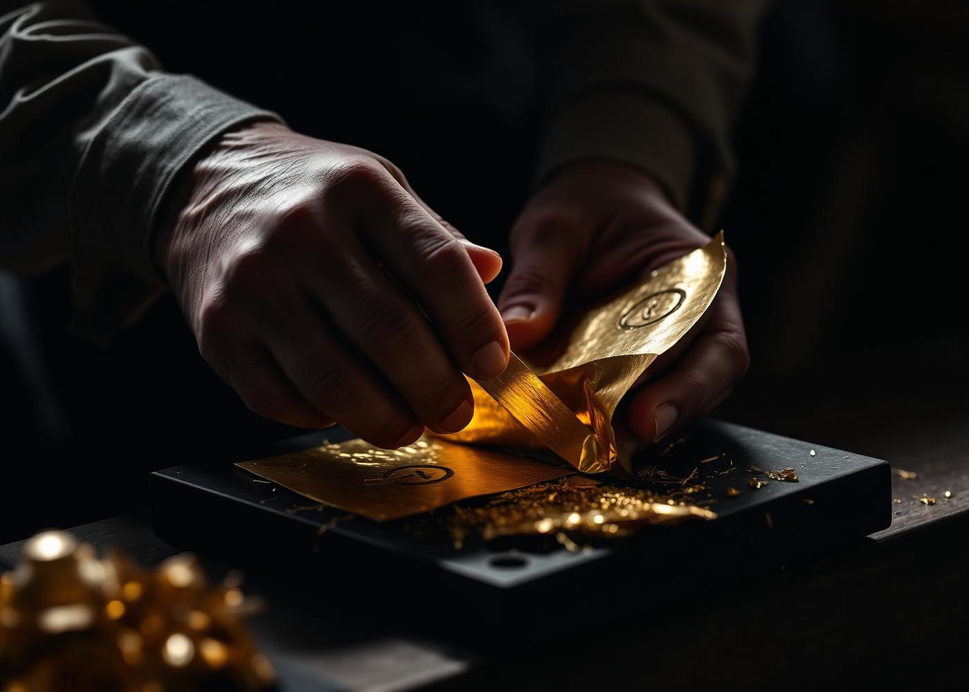 Gold leaf